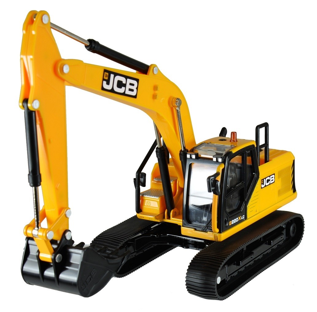 BRITAINS,JCB 220X LC crawler excavator, 1/32, BRI43211