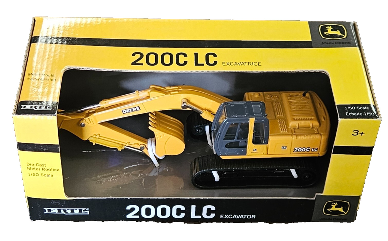 Ertl John Deere 200C LC Tracked Excavator 1/50 Die-cast NIB
