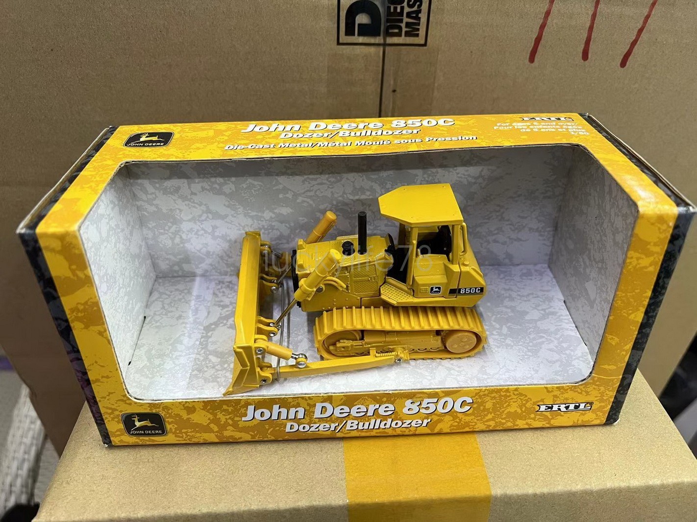 ERTL 1/50 Scale JOHN DEERE 850C Bulldozer Diecast Model Toy Collection