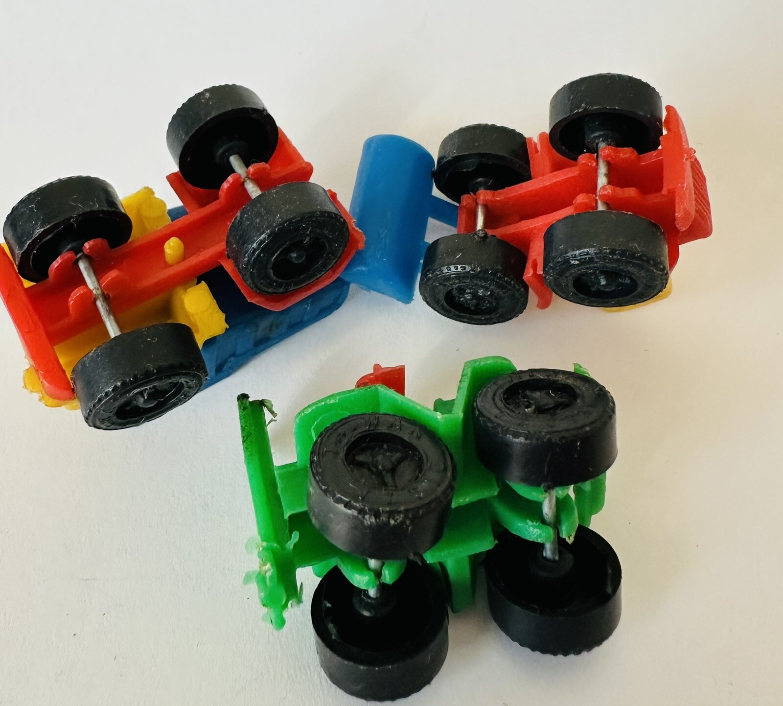 Lot Of BRUDER MINI Heavy Equipment Trucks Cat CONSTRUCTION VEHICLES Germany x3