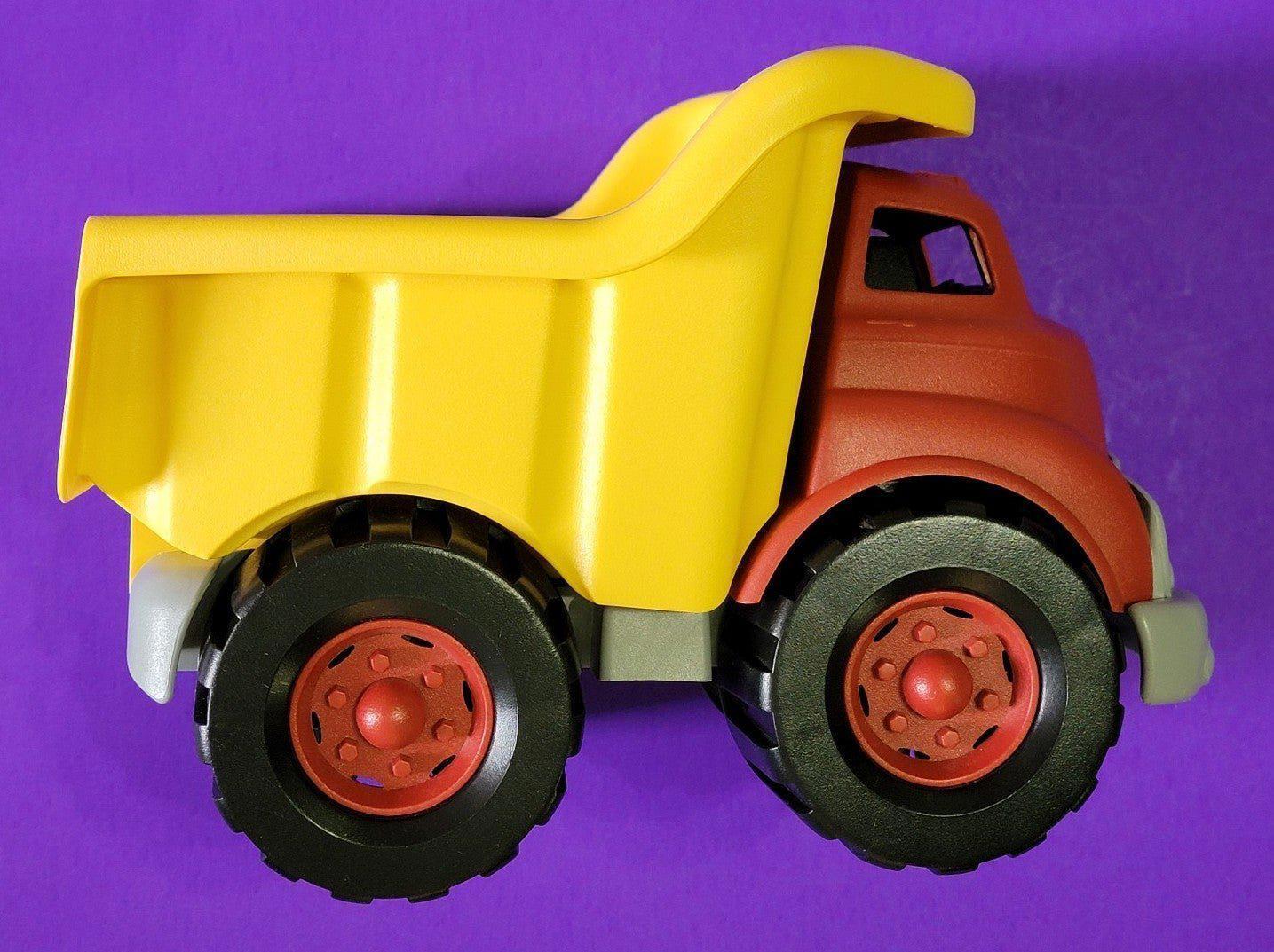 Green Toys Dump Truck Red And Yellow Made From Recycled Plastic In The USA