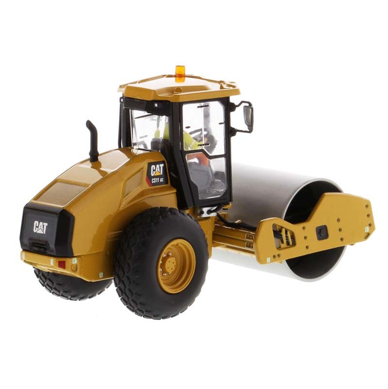 1/50 Caterpillar CAT CS11 GC Vibratory Soil Compactor by Diecast Masters 85589
