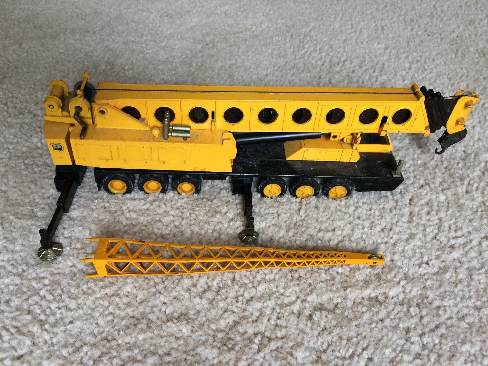 NZG #152 Grove DIE CAST Boom CRANE 1:55 SCALE USED Germany Rare