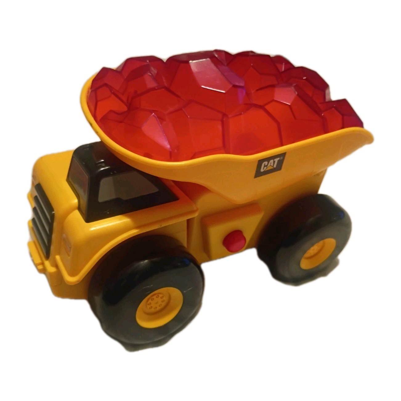 Toy State CAT Dump Truck And Tractor Loader With Lights
