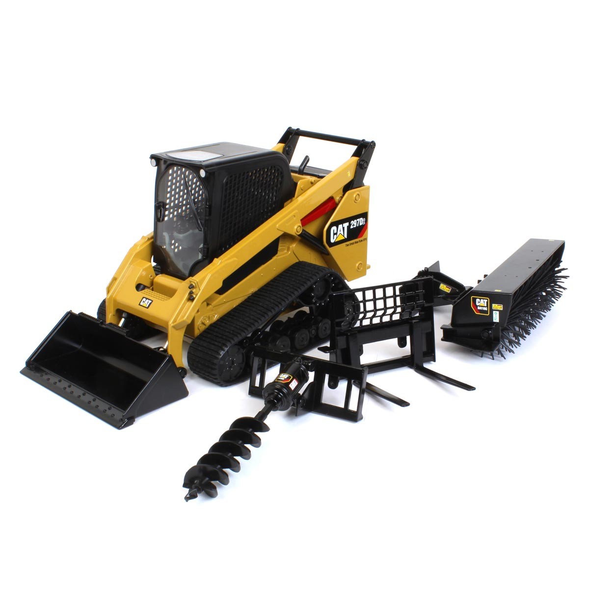 Diecast Masters 1/16 Caterpillar 297D2 Multi-Terrain Skid Loader 85603