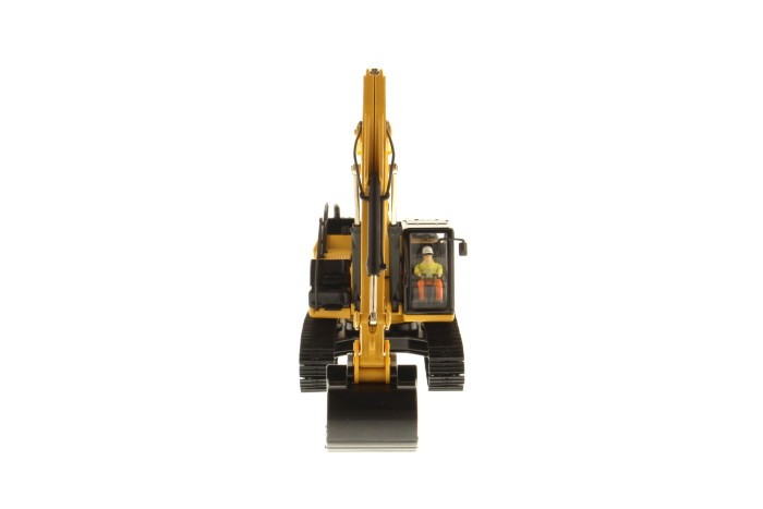 DIECAST MASTERS – CATERPILLAR 336 EH Chain Excavator with Driver and Ca…