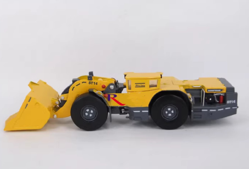 1:50 Atlas Copco Scooptram ST14 Underground Loader Machinery Diecast Model