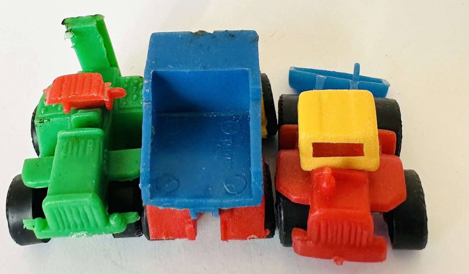 Lot Of BRUDER MINI Heavy Equipment Trucks Cat CONSTRUCTION VEHICLES Germany x3