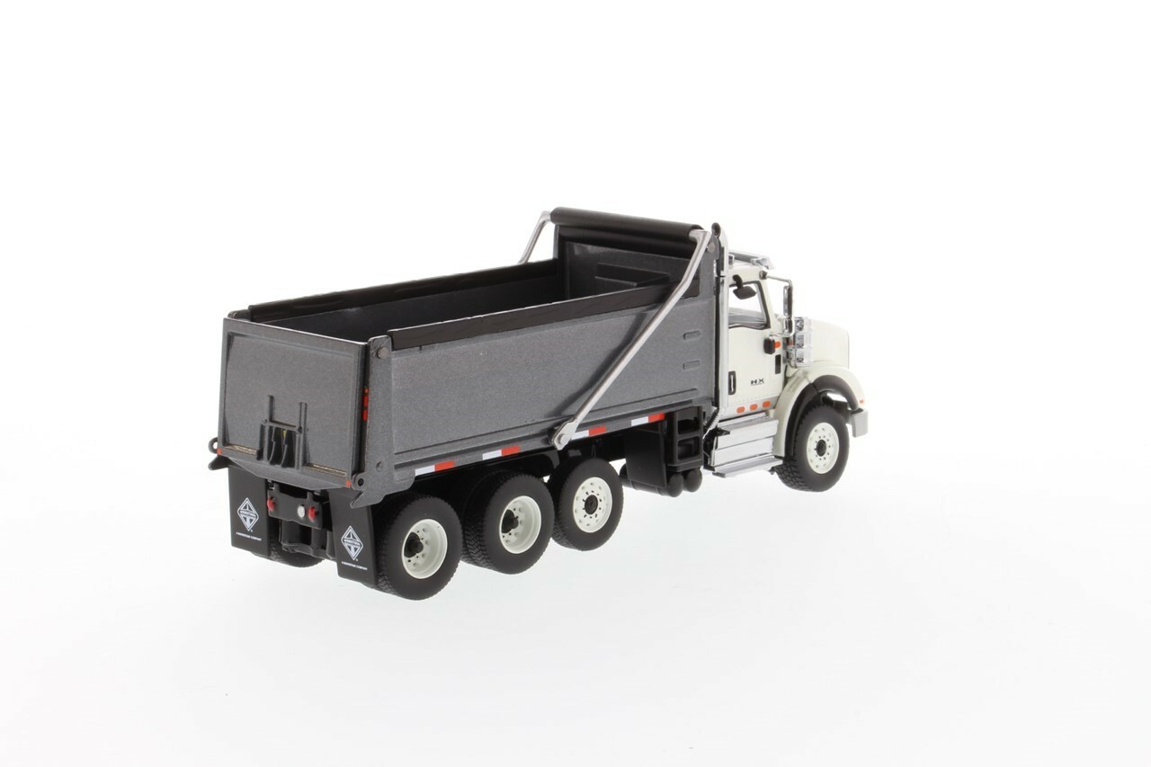 Diecast Masters 71013 International HX620 Tridem Dump White / Gun Metal 1/50 MIB