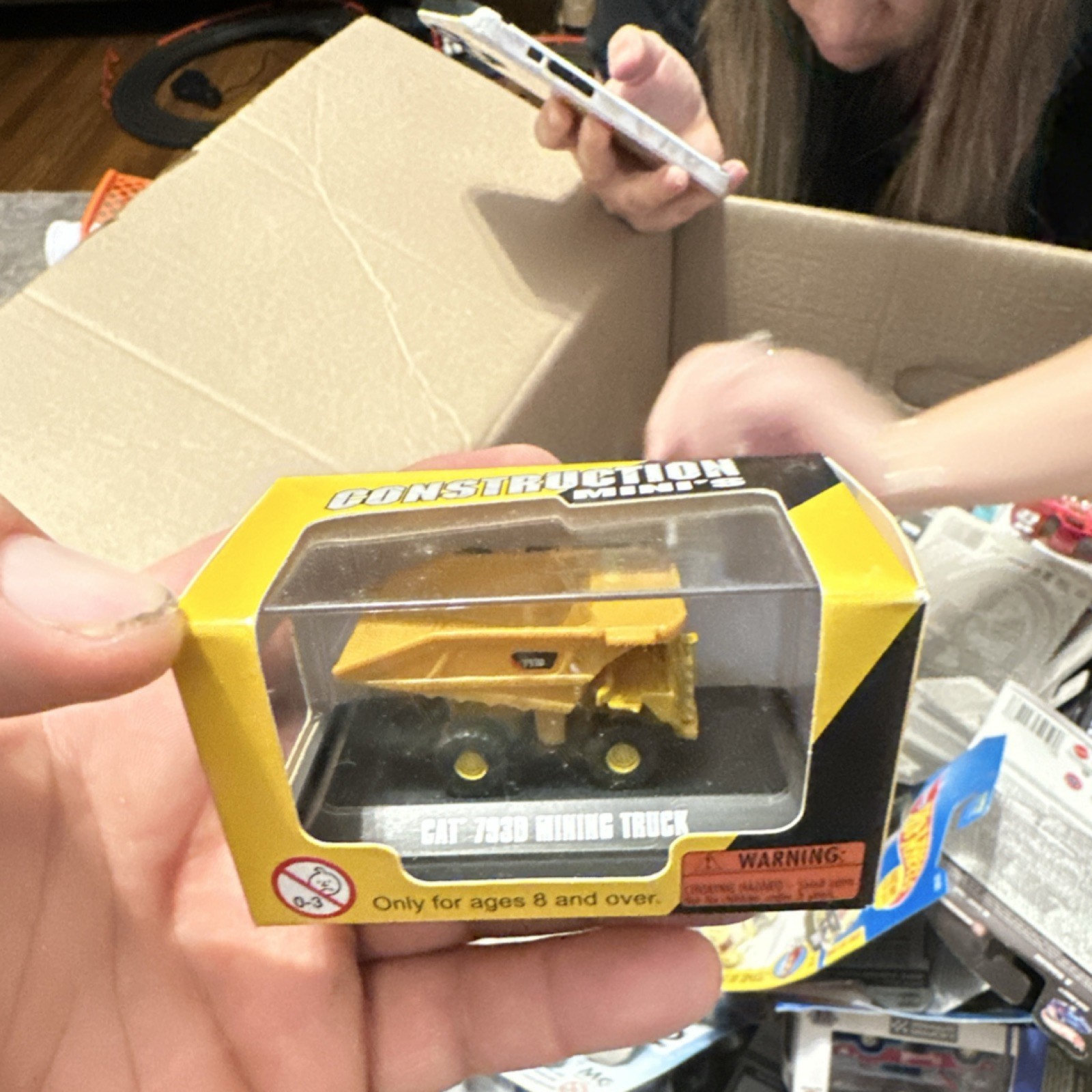 CAT 793D Mining Truck Construction Minis Diecast Yellow Vehicle