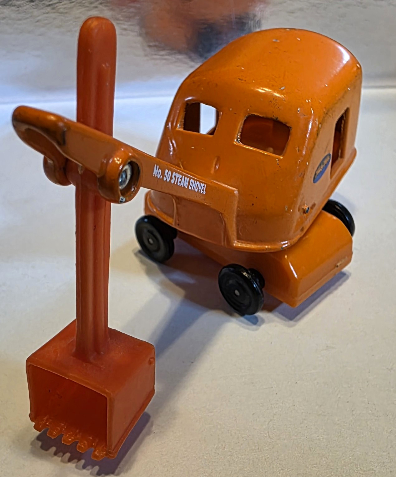 Maisto Tonka Vintage No. 50 Steam Shovel Orange Near mint!