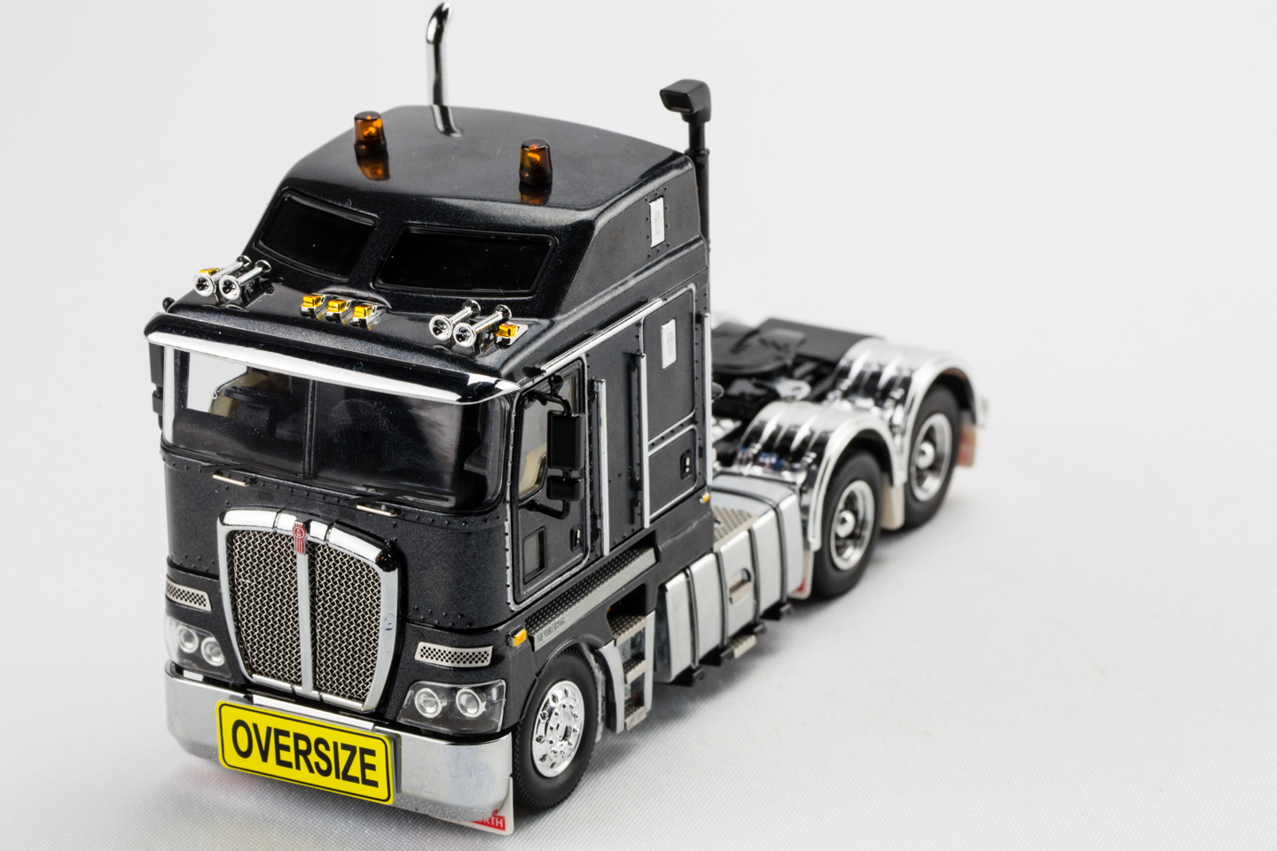 Kenworth K200 Drake Truck Tractor – “CHARCOAL GRAY” – 1/50 – TWH #129A-01354